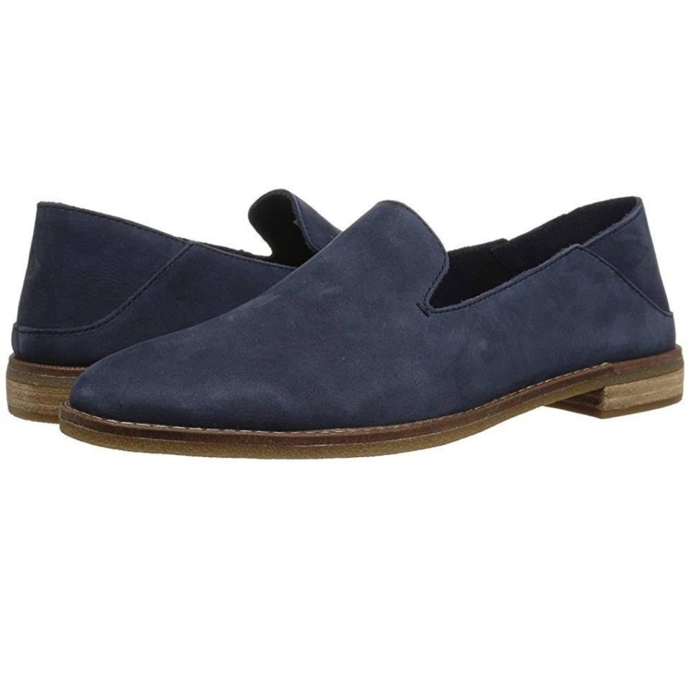 Sperry Navy Suede Seaport Levy Loafer